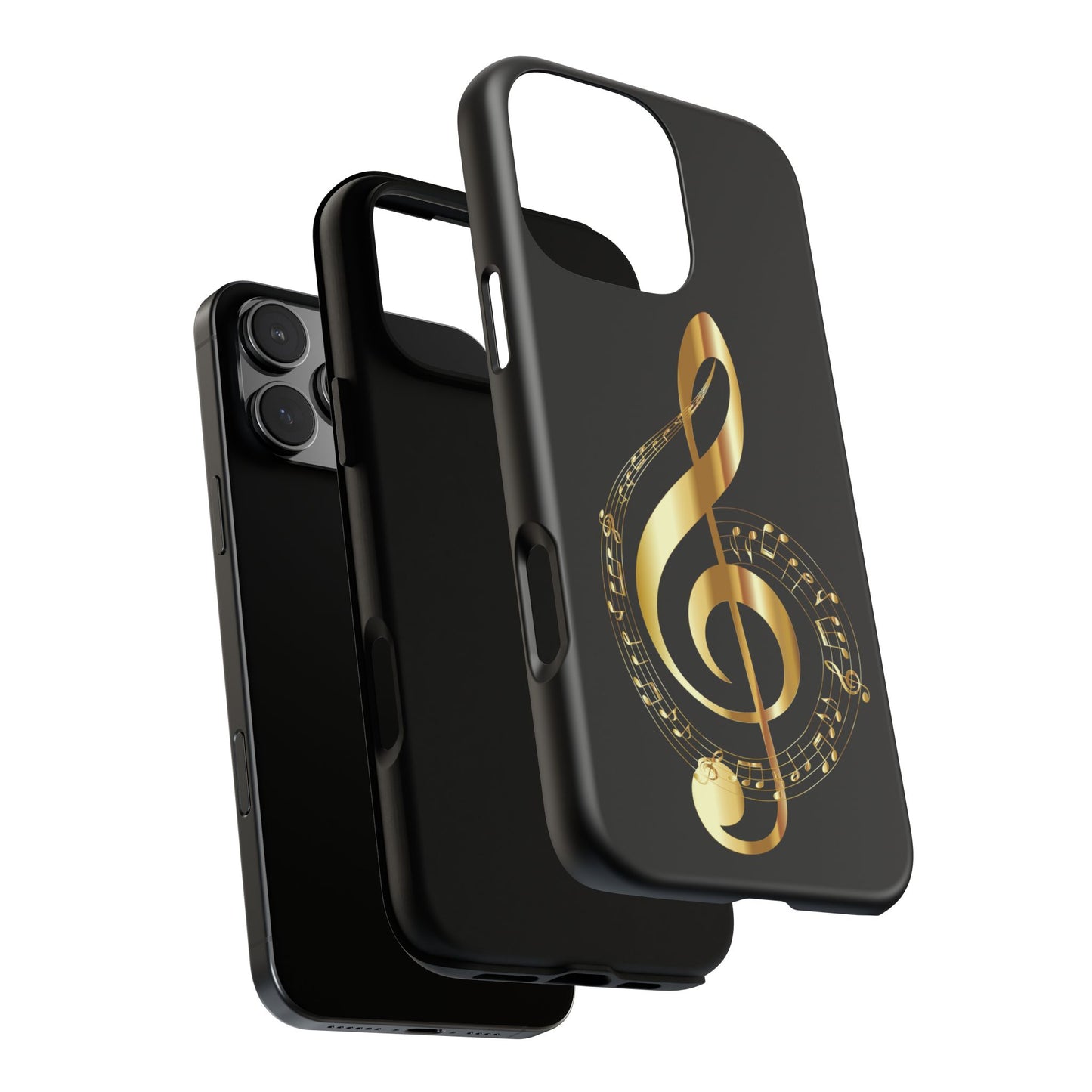 Tough Cases black gold musical Note