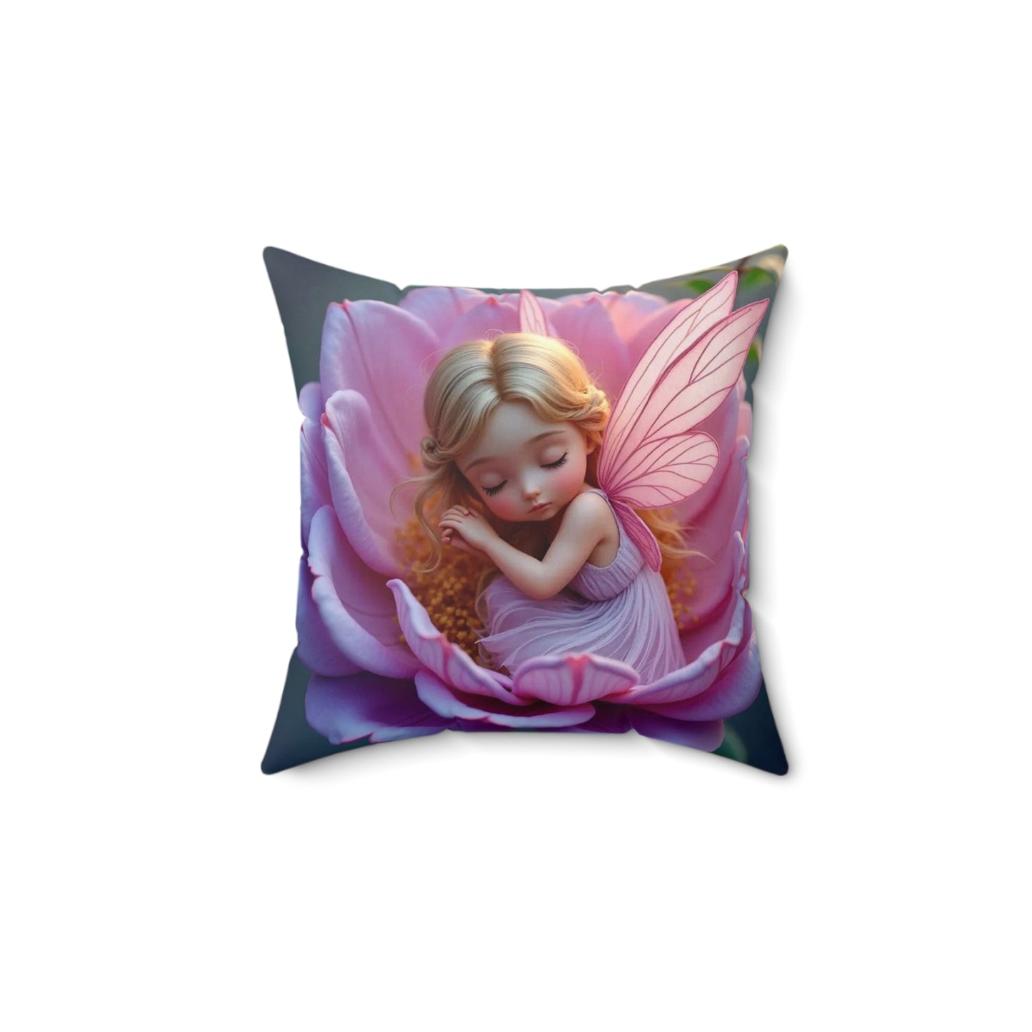 Spun Polyester Square Pillow