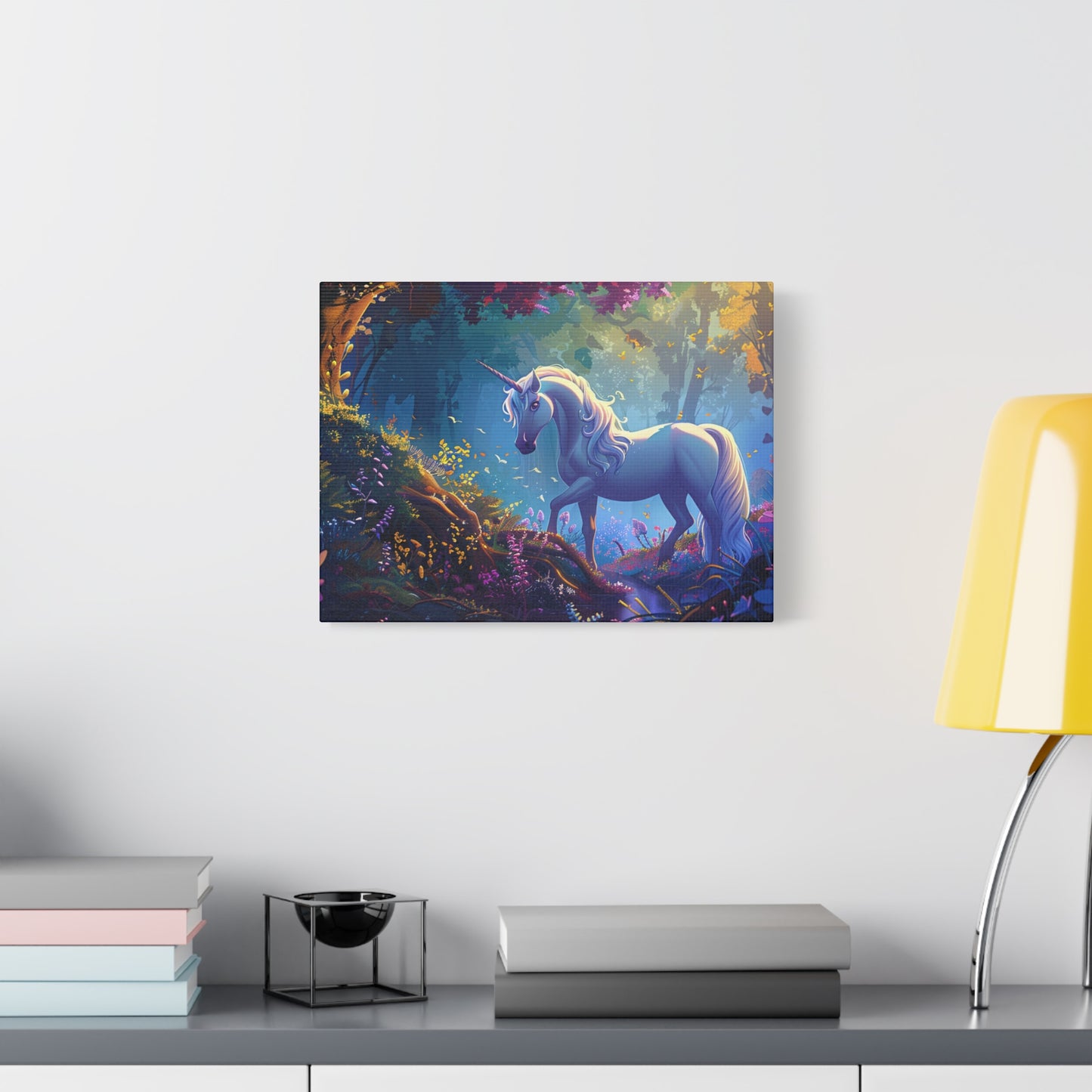 Matte Canvas, Stretched, 1.25" - Unicorn