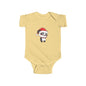 Cute Christmas Panda Bodysuit for Infants, Baby Christmas Outfit, Holiday Gift for Newborns, Festive Baby Clothes, Santa Panda Design