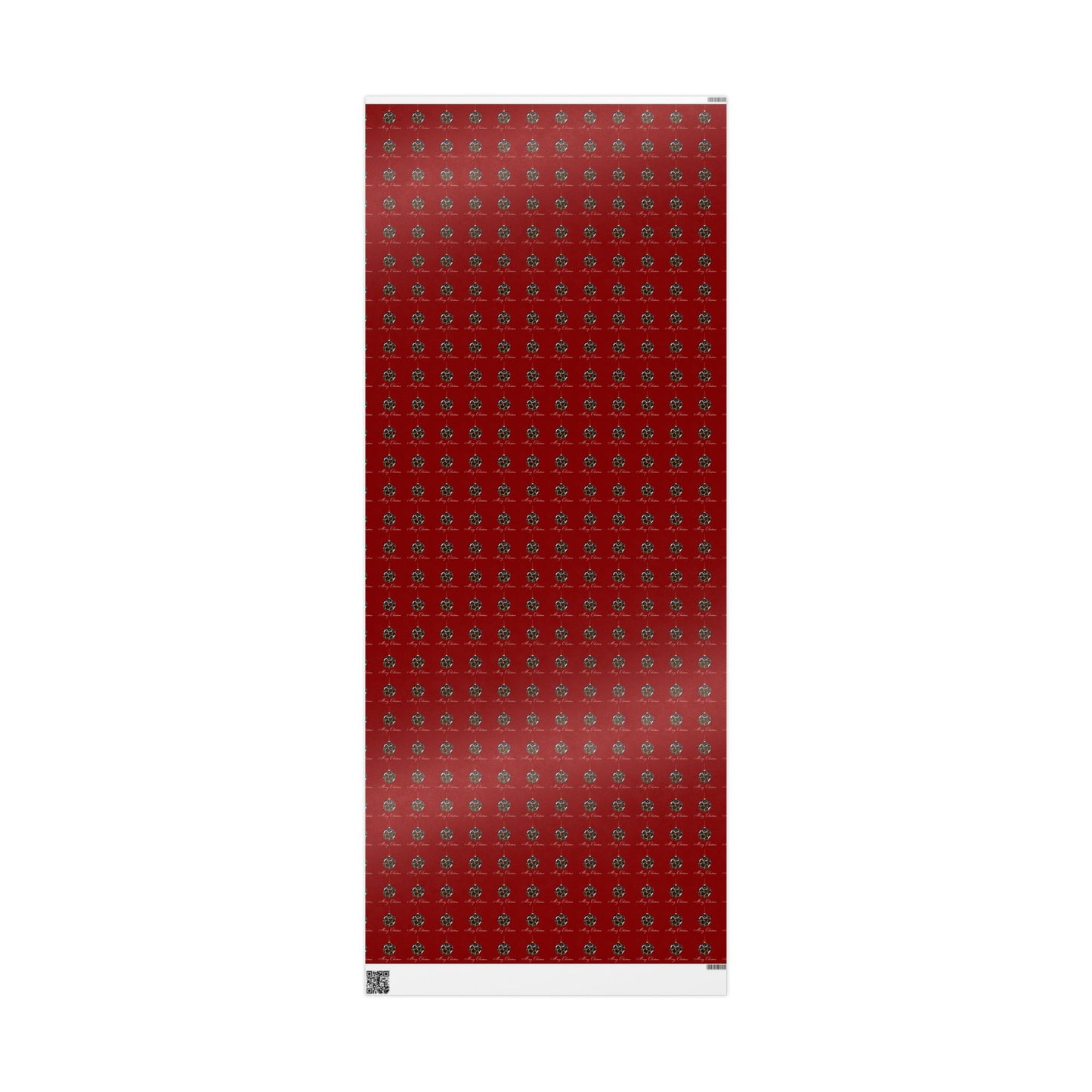 Holiday Balloon Wrapping Paper Roll — Red Festive Gift Wrap for Birthdays & Christmas