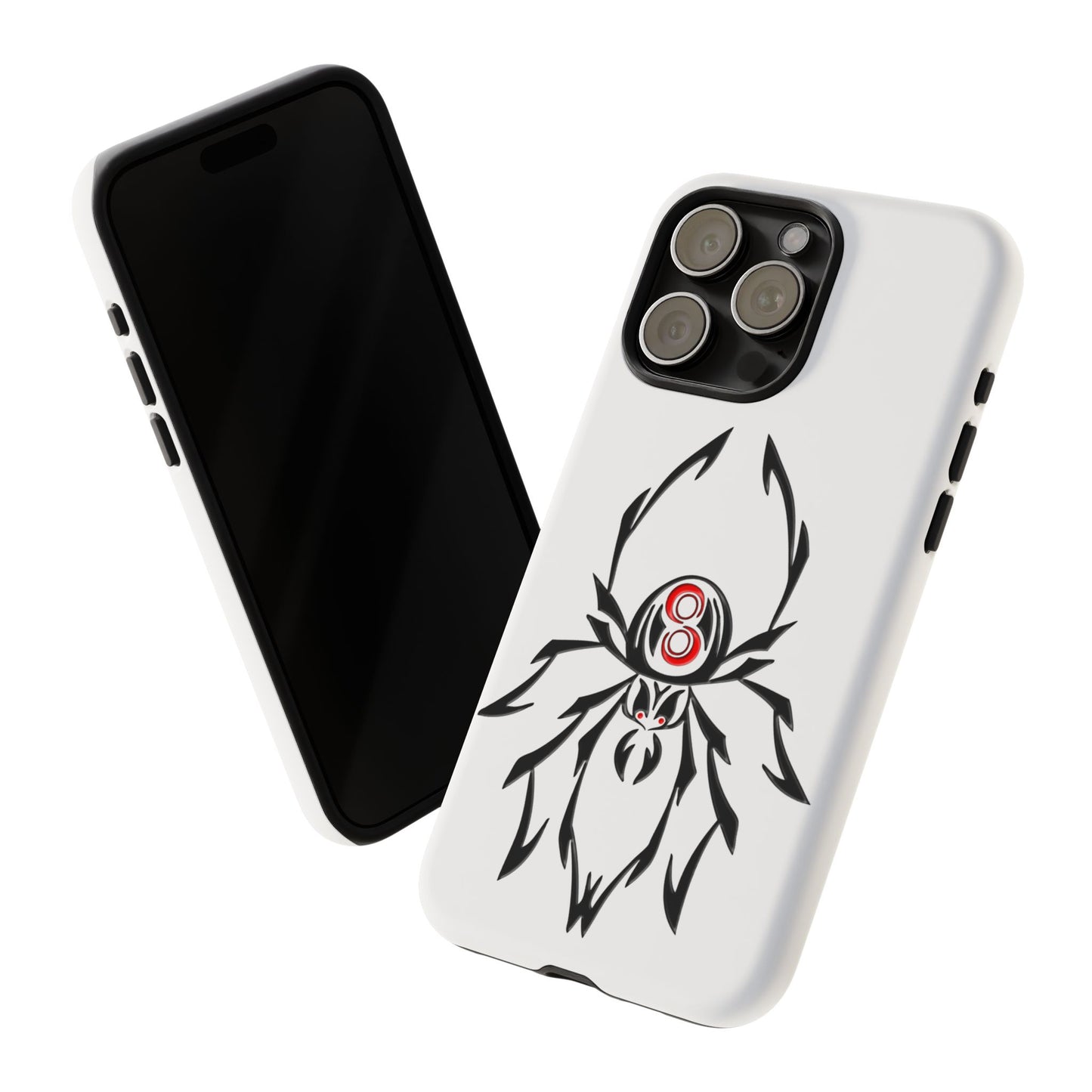 Spider Phone Case, Tough Cases, Stylish Accessory, Gift for Teens, Unique Design, Halloween Decor