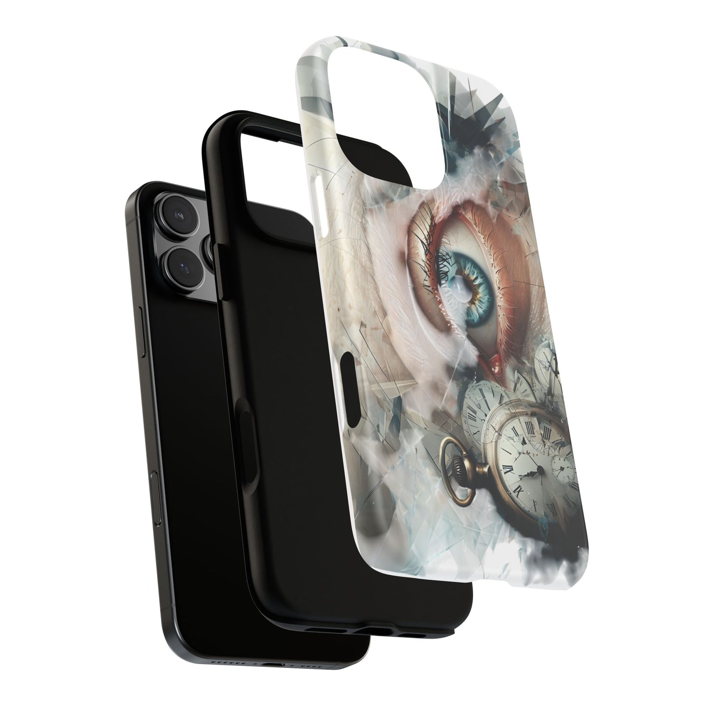 Artistic Eye Phone Case, Unique Smartphone Cover, Whimsical Gift for Art Lovers, Trendy Tech Accessory, Birthday Present, Holiday Gift