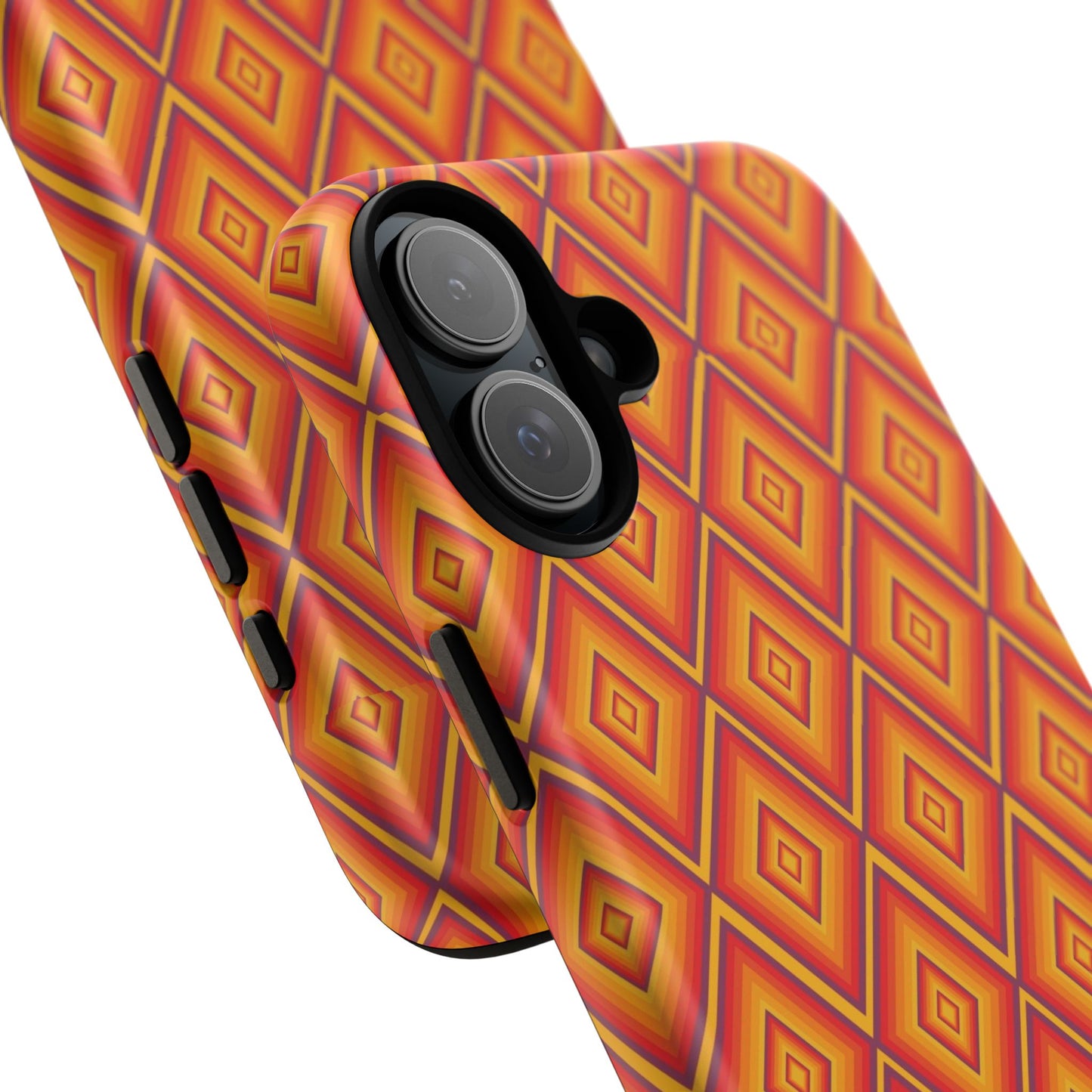 Geometric Phone Case, Tough Cases for Protection, Stylish Smartphone Cover, Vibrant Patterned Phone Accessory, Unique Gift Idea, [...]