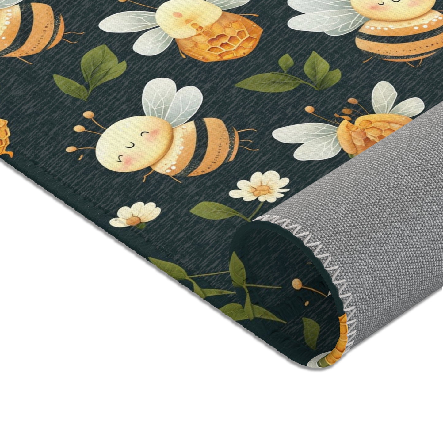 Area Rugs - Cute bees