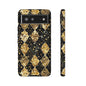 Elegant Gold & Black Phone Case for Tough Protection
