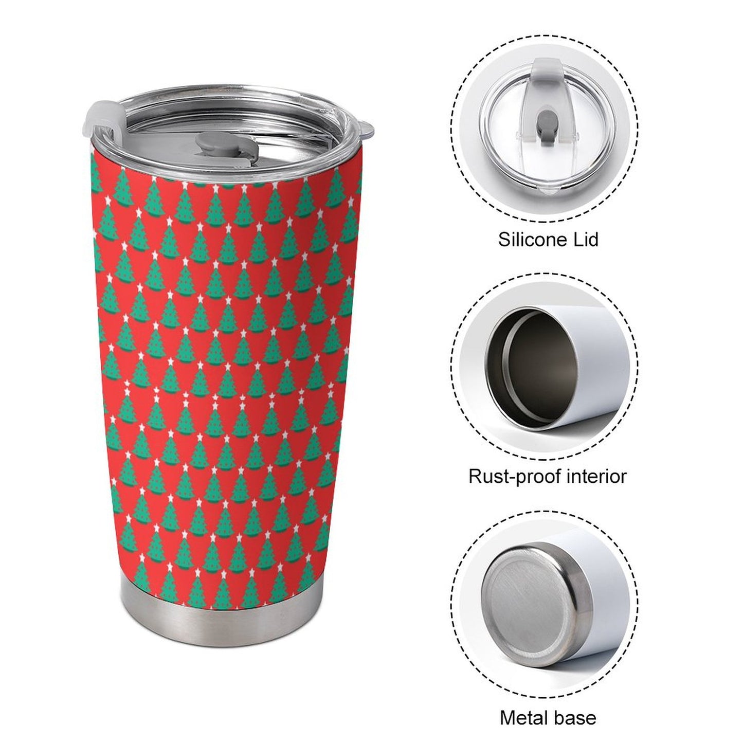 20oz Insulated Stainless Steel Cup with Lid