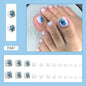Pure desire French diamond flash ins wind sweet and cool hot girl press-on nails and Press-on toenails special – Image 2