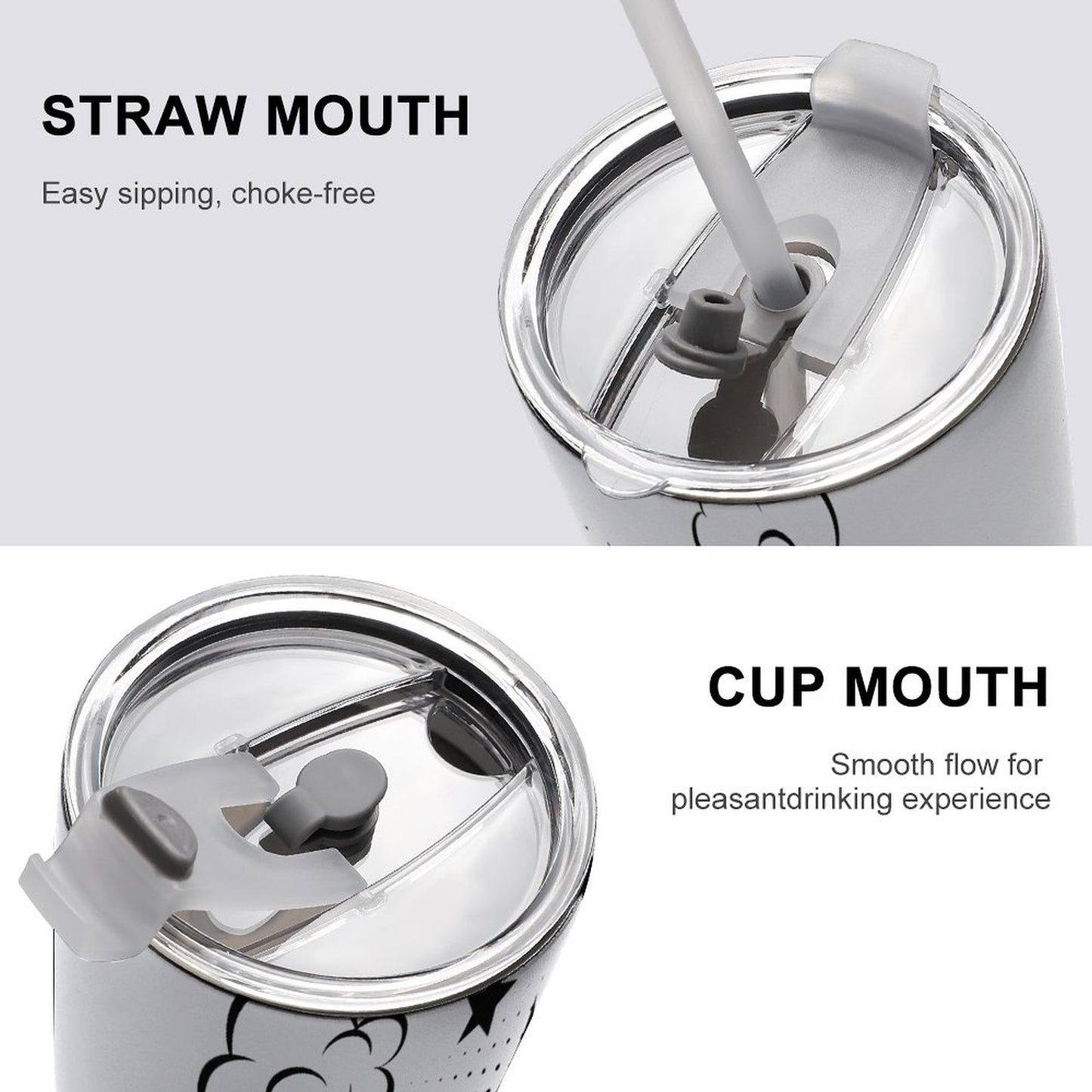 20oz Insulated Stainless Steel Cup with Lid