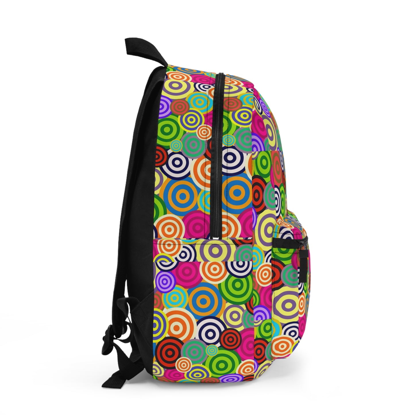 Colorful Patterned Backpack, Fun School Bag, Trendy Accessories, Gift for Students, Bright Backpack for Kids, Unique Travel Bag