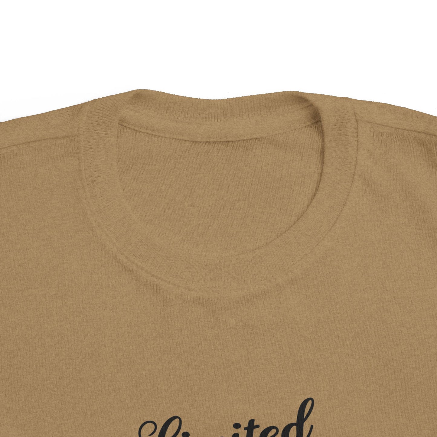 Limited Edition Toddler Tee, Cute Kids Shirt, Children's Fashion, Baby Gift, Toddler Apparel, Playful Clothing, Special Occasion Wear
