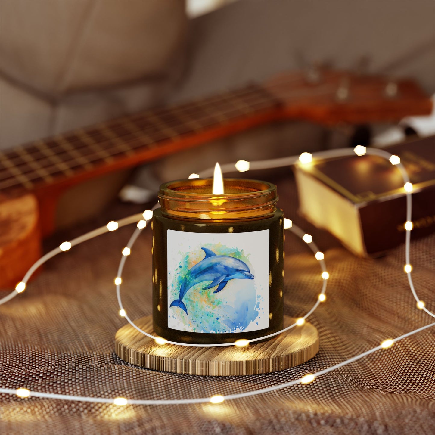 Scented Candles, Coconut Apricot Wax (4oz, 9oz)