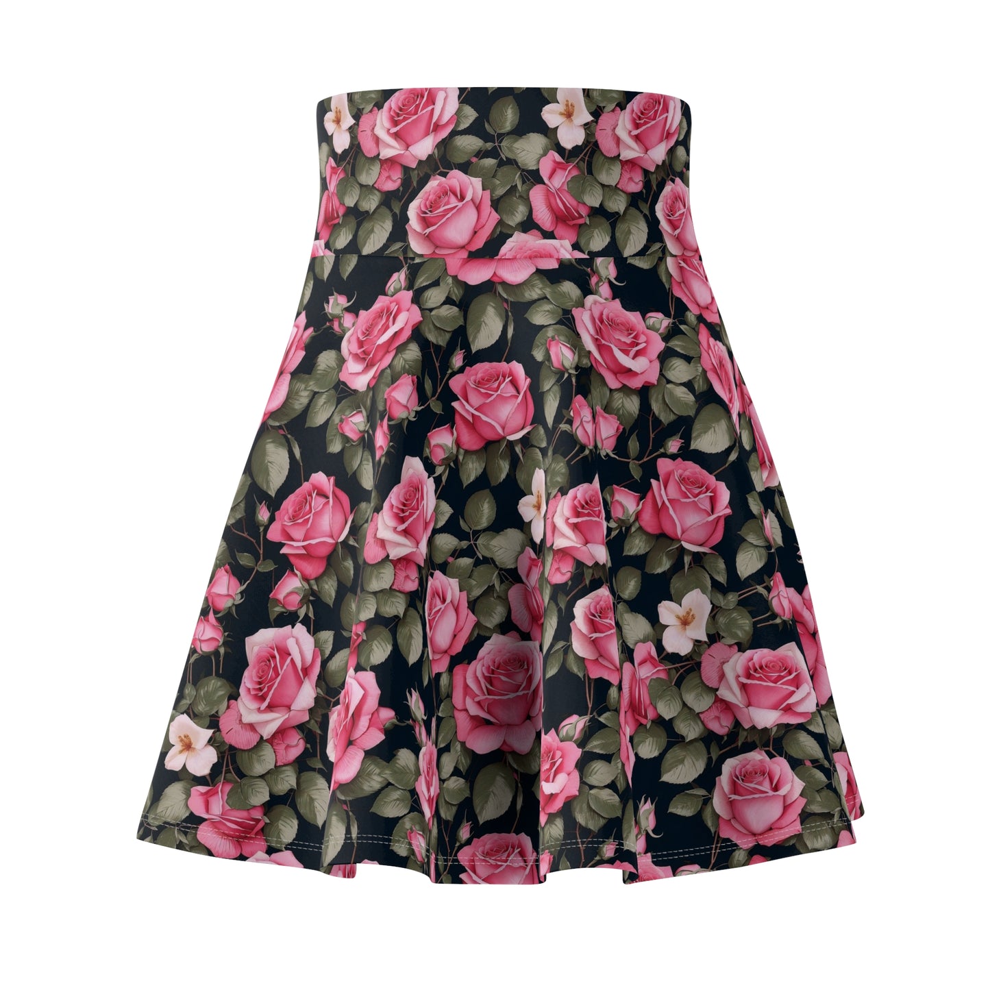 Floral Women’s Skater Skirt, Stylish Casual Summer Skirt, Perfect for Weddings, Parties, Festivals, Fashion Statement Piece