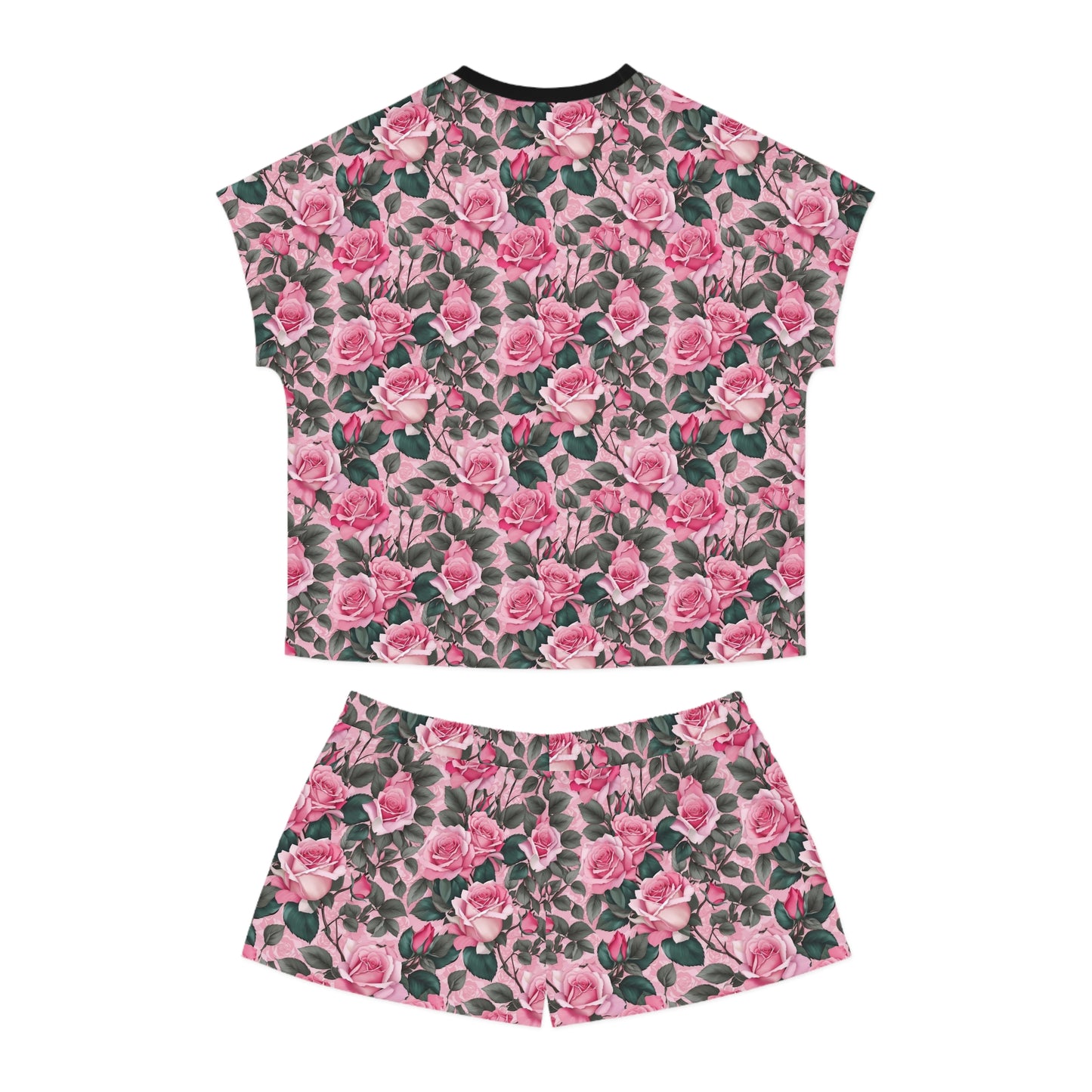 Floral Women's Pajama Set, Cute Sleepwear, Short Sleep Set, Comfortable Nightwear, Summer PJs, Gift for Her