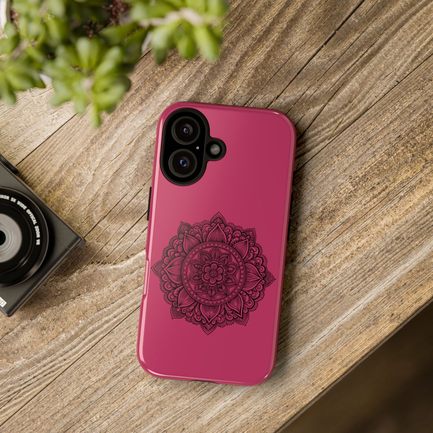 Vibrant Mandala Phone Case, Artistic Protection Cover, Gift for Her, Trendy Accessories, Birthday or Holiday Present