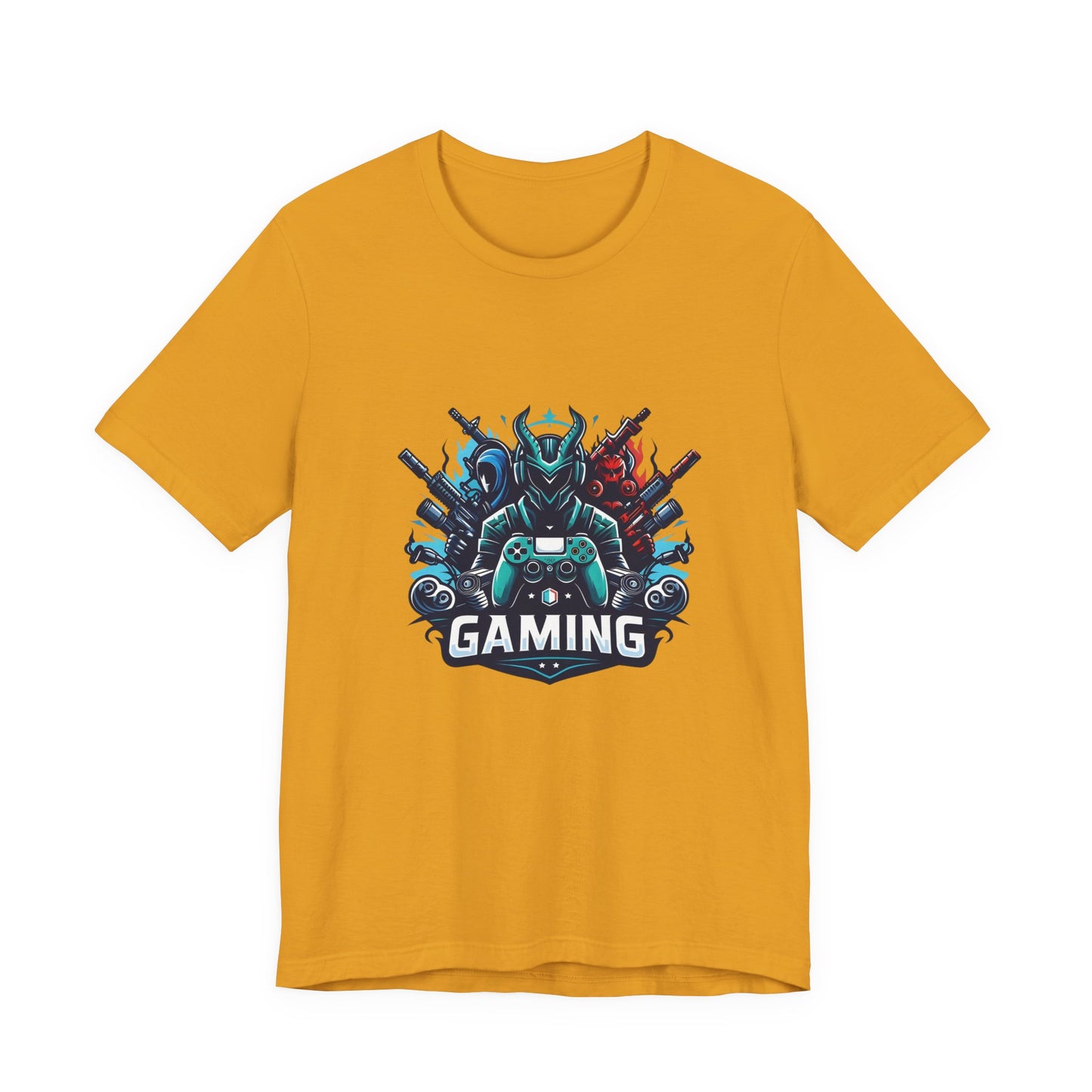 Gaming Controller Emblem Tee — Esports Gamer Graphic T-Shirt