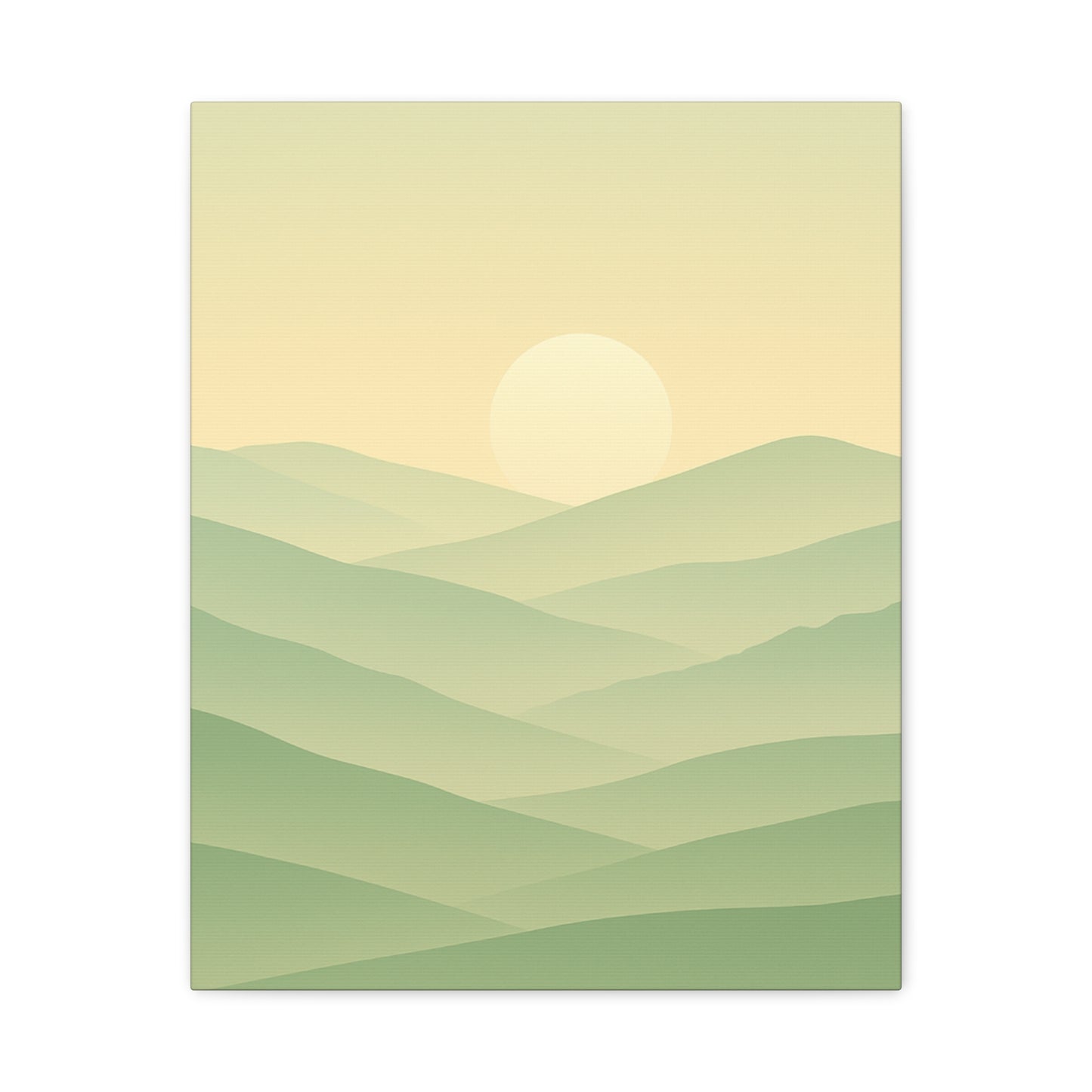 Matte Canvas, Stretched, 1.25" Sunset or Sunrise
