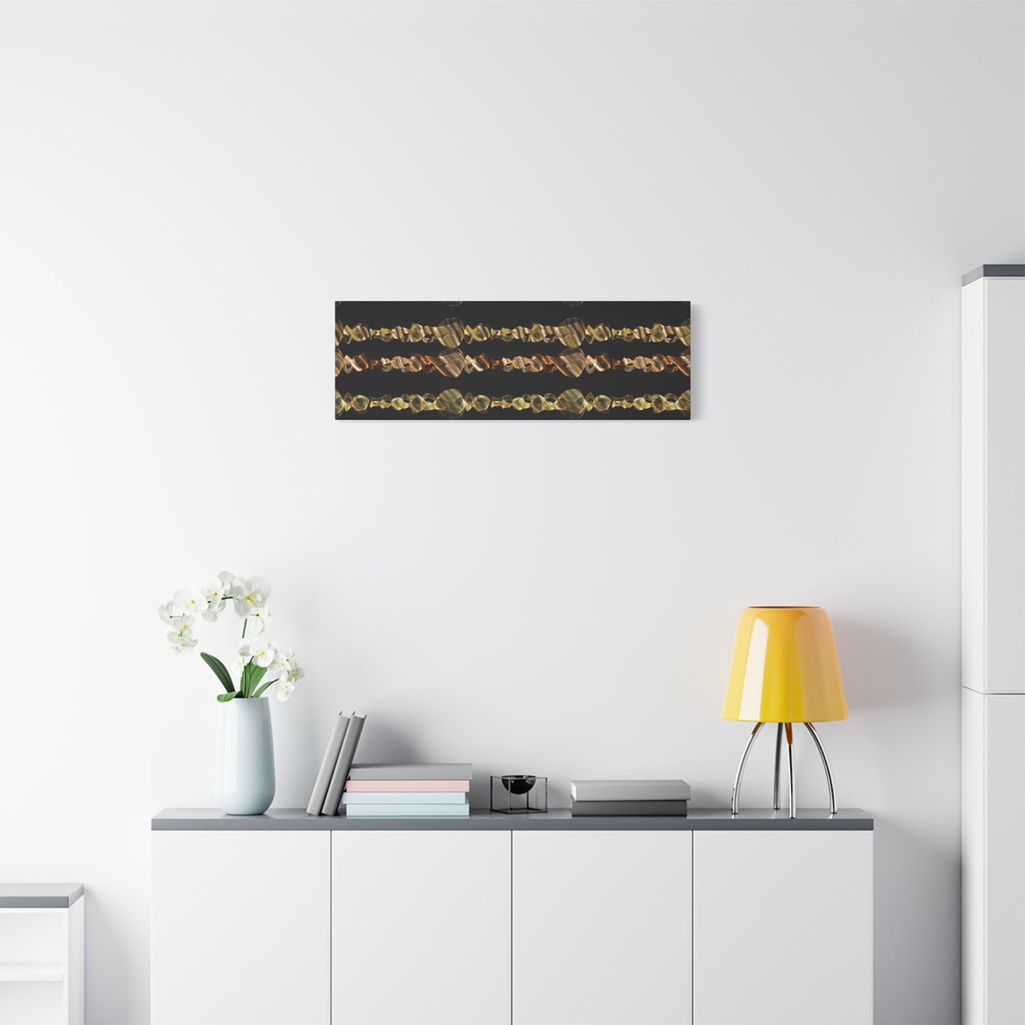 Artistic Canvas Gold and Black