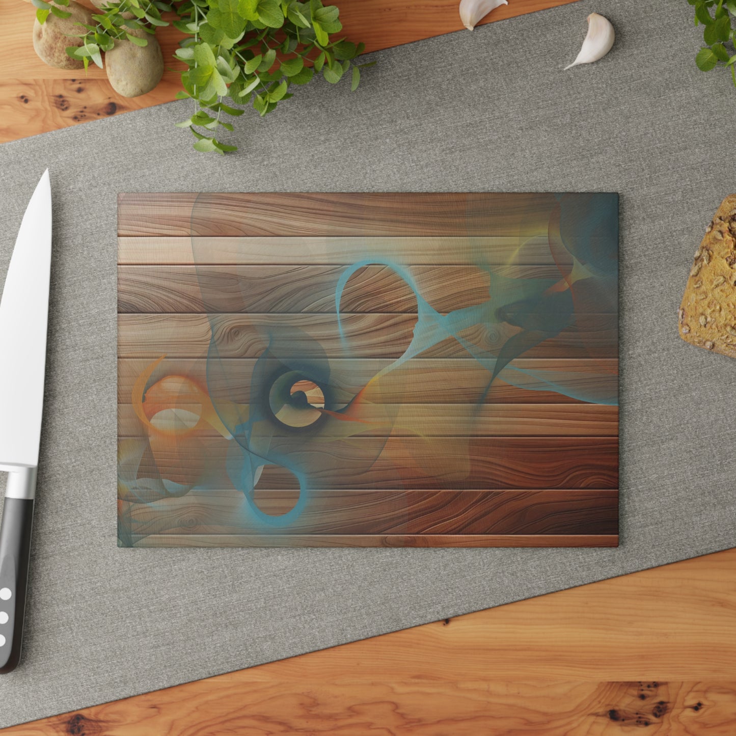 Artistic Glass Cutting Board, Unique Kitchen Decor, Modern Glass Chopping Board, Colorful Cooking Gift, Housewarming Present, Kitchen [...]