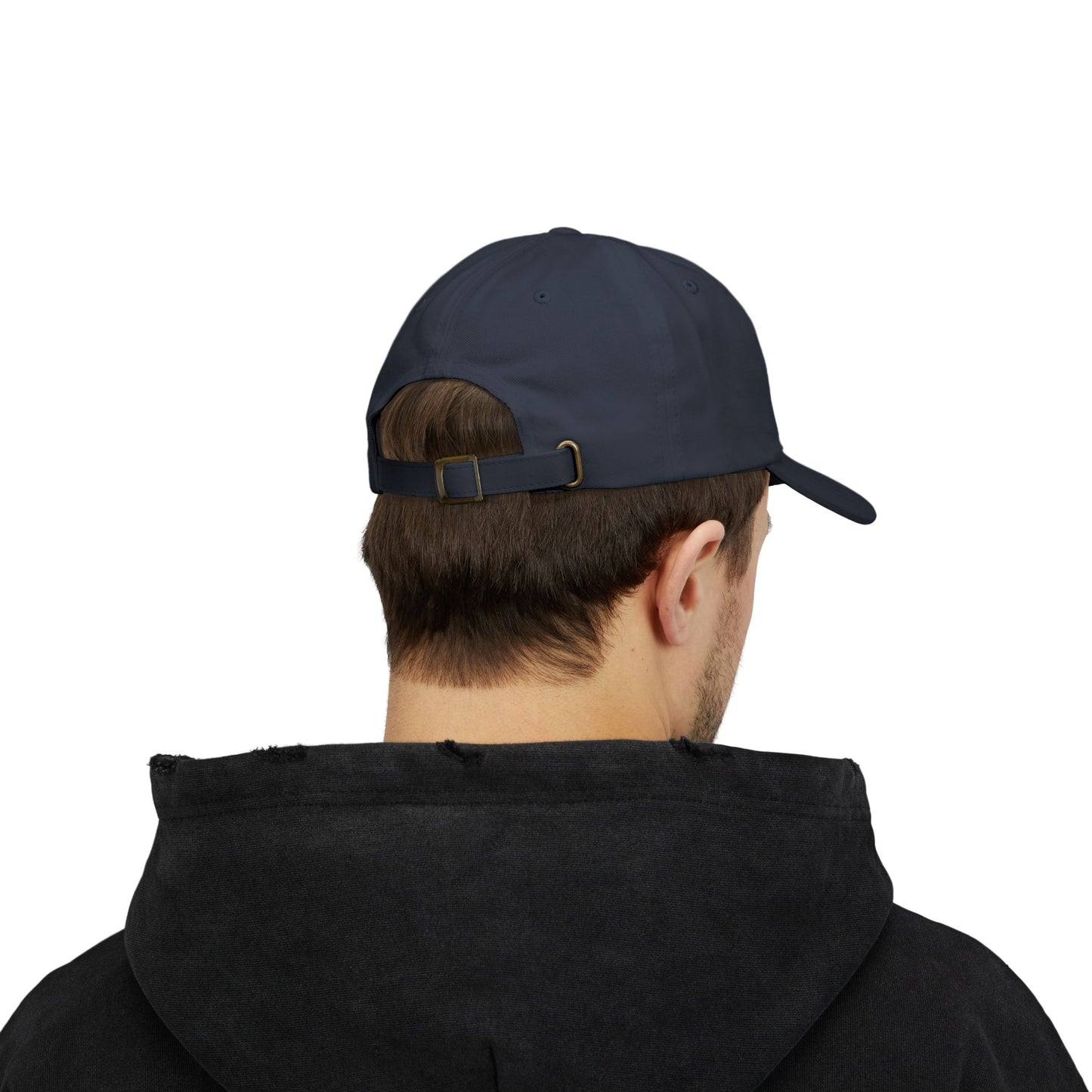 White Embroidered Classic Dad Cap - Casual Vintage Style, Perfect Gift for Father's Day, Summer Outings, Everyday Wear, Trendy Accessory