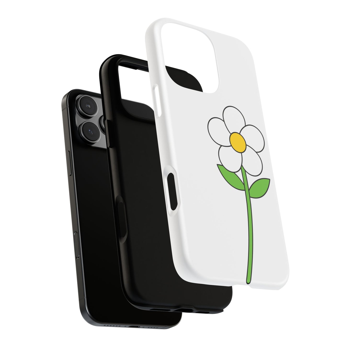 Floral Phone Case, Tough Cases with Flower Design, Cute Phone Accessory, Gifts for Her, Spring Decor, Unique Phone Cases