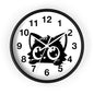 Cute Cat Wall Clock, Adorable Timepiece for Cat Lovers, Black Cat Decor for Home, Kawaii Wall Art, Gift for Cat Enthusiasts