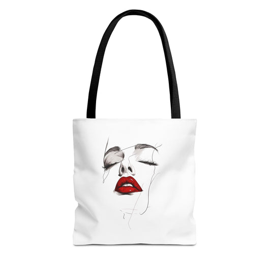 Chic Art Tote Bag, Fashion Tote, Stylish Handbag, Unique Gift, Art Lover’s Bag, Everyday Essentials, Casual Accessory