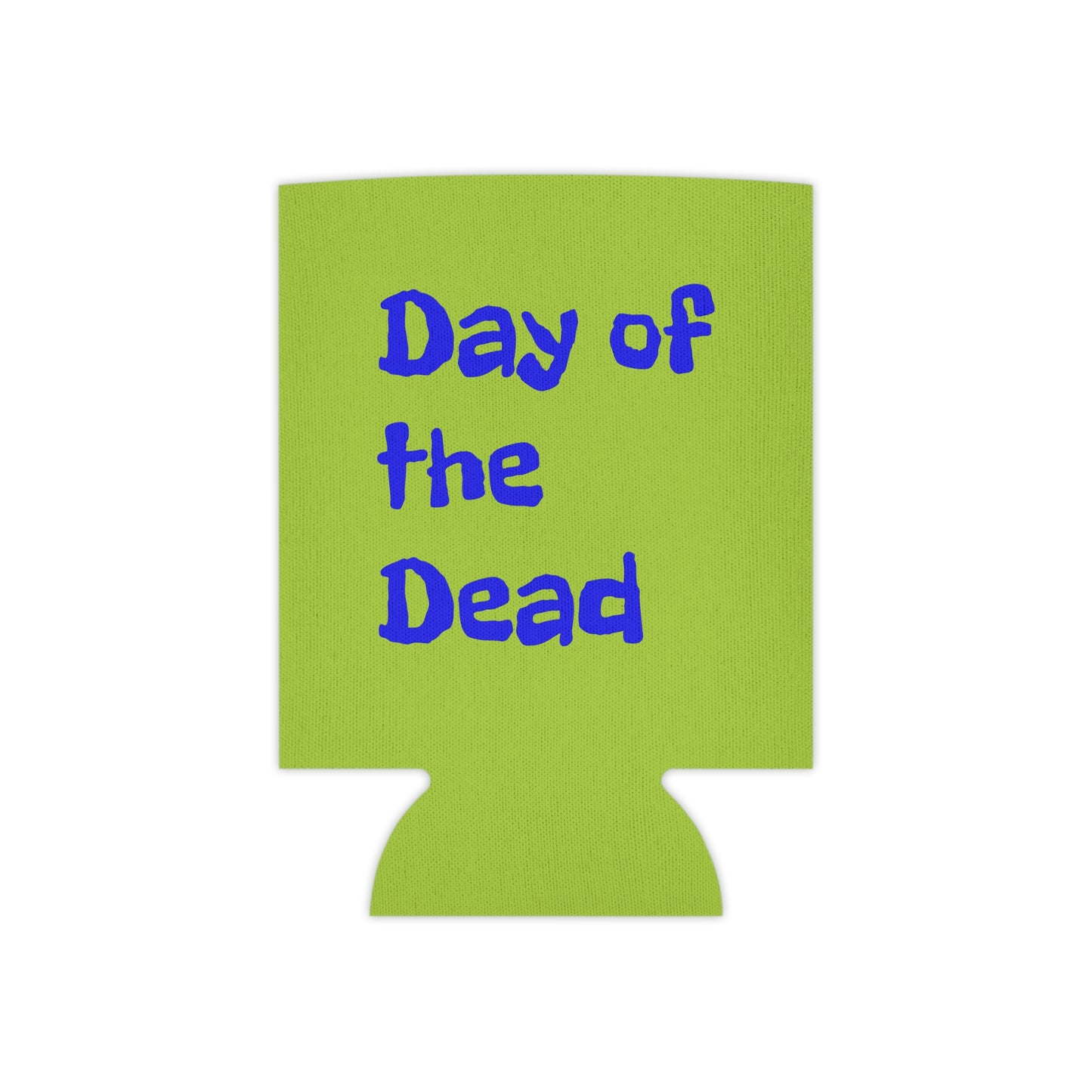 Day of the Dead Can Cooler, Fun Drink Holder, Party Favor, Fall Fiesta Gift, Halloween Accessory, Tecaltepec Celebration