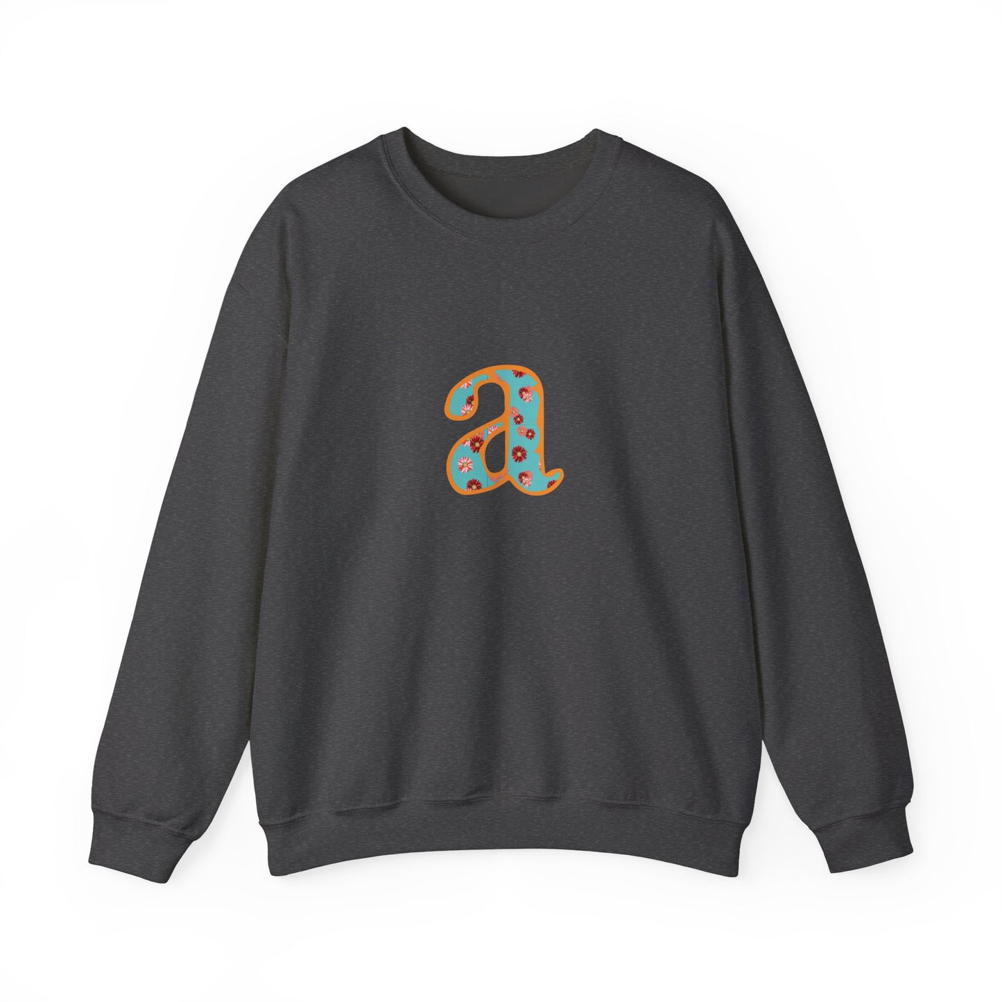 Personalized Initial Sweatshirt, Cozy Unisex Crewneck, Custom Gift for Her, Monogrammed Apparel, Perfect for Birthdays and Holidays