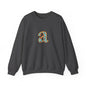 Personalized Initial Sweatshirt, Cozy Unisex Crewneck, Custom Gift for Her, Monogrammed Apparel, Perfect for Birthdays and Holidays