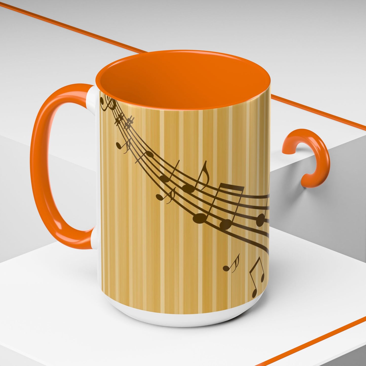 Musical Note Coffee Mug - Perfect Gift for Musicians, Coffee Lovers, Music Teachers, Birthdays, Housewarming