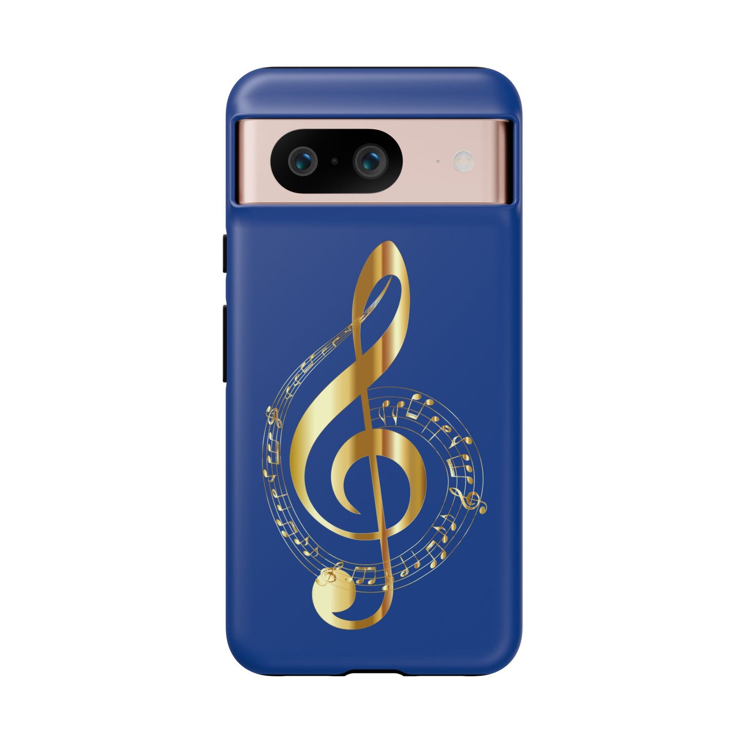 Tough Cases Blue and Gold Musical Note