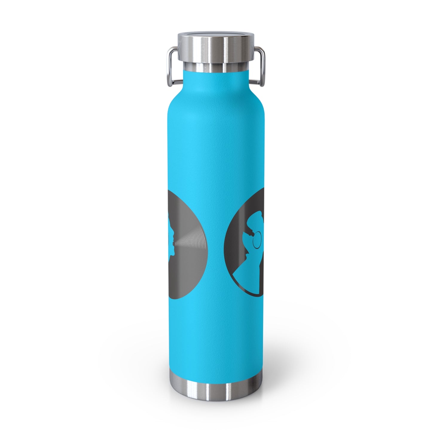 Stylish Copper Insulated Water Bottle for On-the-Go Hydration | Fitness, Travel, Eco-Friendly Gift, Unique Design, 22oz