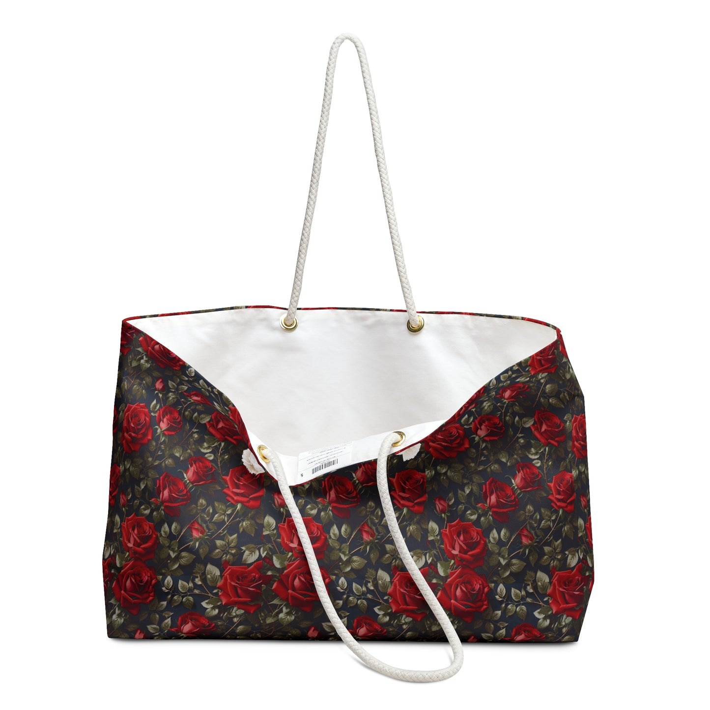 Chic Floral Weekender Bag | Travel Tote, Overnight Bag, Gym Bag, Weekend Getaway, Floral Design
