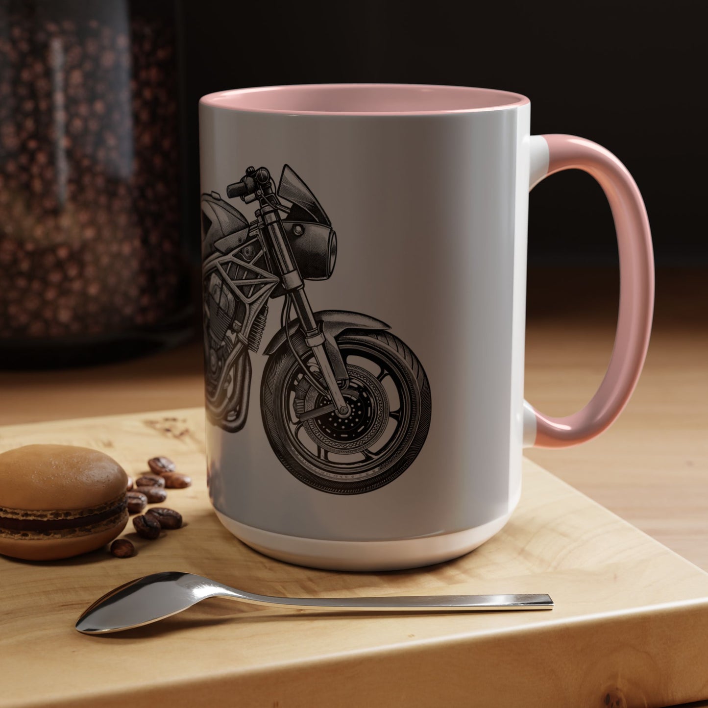 Motorcycle Lover's Accent Coffee Mug, Custom Mug for Bikers, Coffee Cup Gift for Riders, Unique Mug for Motorcycle Enthusiasts, Biking [...]