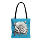 Elegant Floral Tote Bag with Roses, Chic Reusable Grocery Bag, Perfect Gift for Her, Stylish Handbag, Everyday Essentials