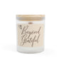 Frosted Glass Candle, 11oz