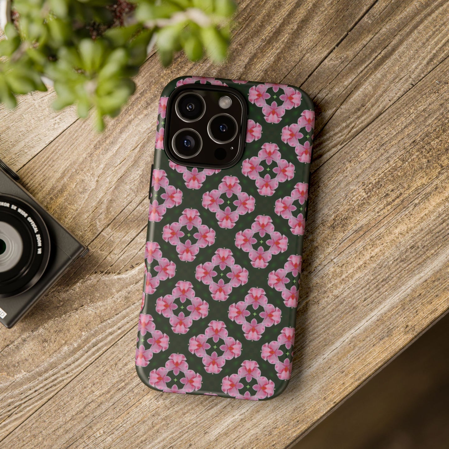 Tough Cases - Floral Phone Case, Stylish Protective Cover for Women, Gift Idea for Birthdays, Unique Floral Design, Trendy Tech Accessory