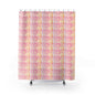 Vibrant Floral Shower Curtain, Boho Bathroom Decor, Pink Flower Print, Home Essentials, Unique Gift for Her, Summer Vibe