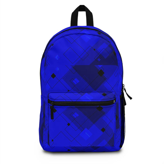 Vibrant Geometric Backpack for Adventures, School, Travel, Gift, Daily Use