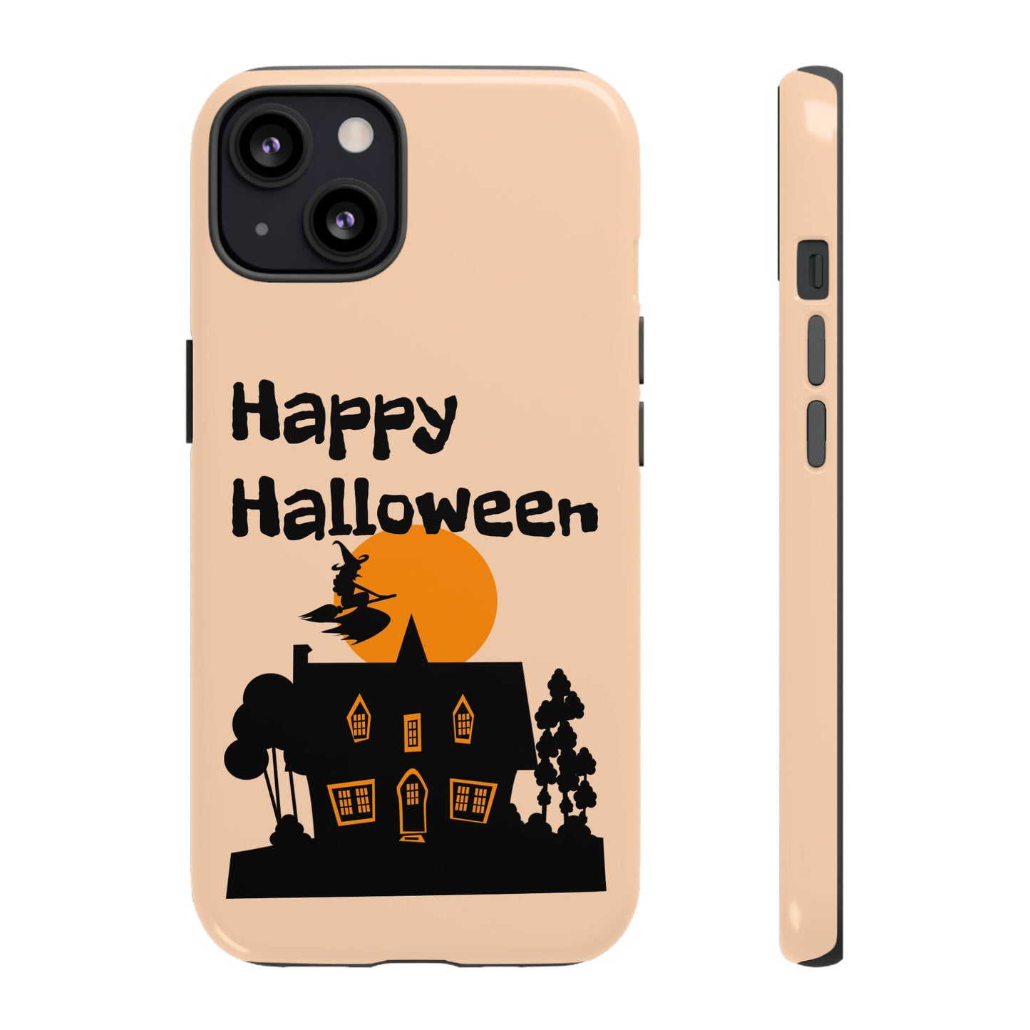 Halloween Phone Case, Spooky Mobile Cover, Tough Case for Phone, Witch Design, Fall Decor, Unique Gift for Halloween