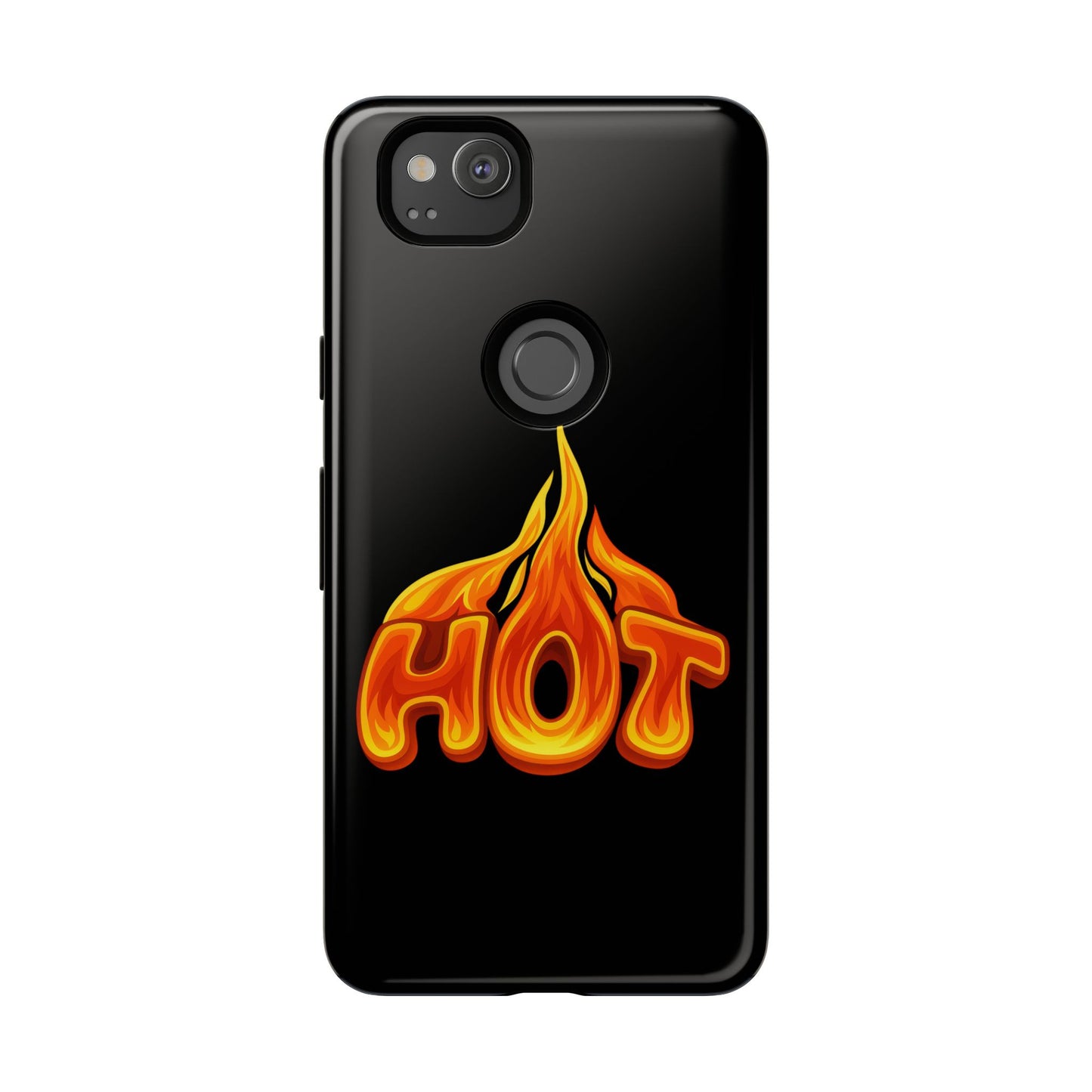 Stylish Phone Case, Hot Flames Design, Gift for Teens, Trendy Accessory, Protective Cover, Unique Phone Case