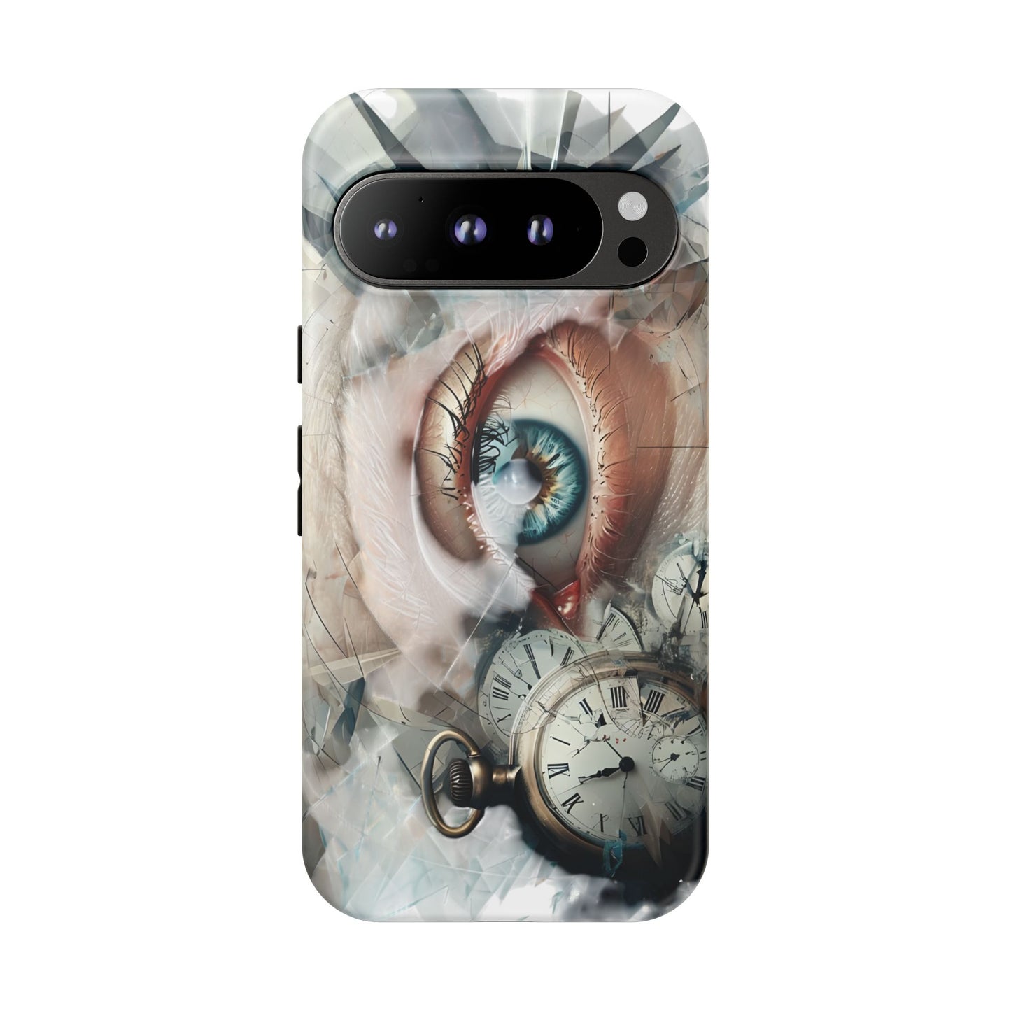 Artistic Eye Phone Case, Unique Smartphone Cover, Whimsical Gift for Art Lovers, Trendy Tech Accessory, Birthday Present, Holiday Gift