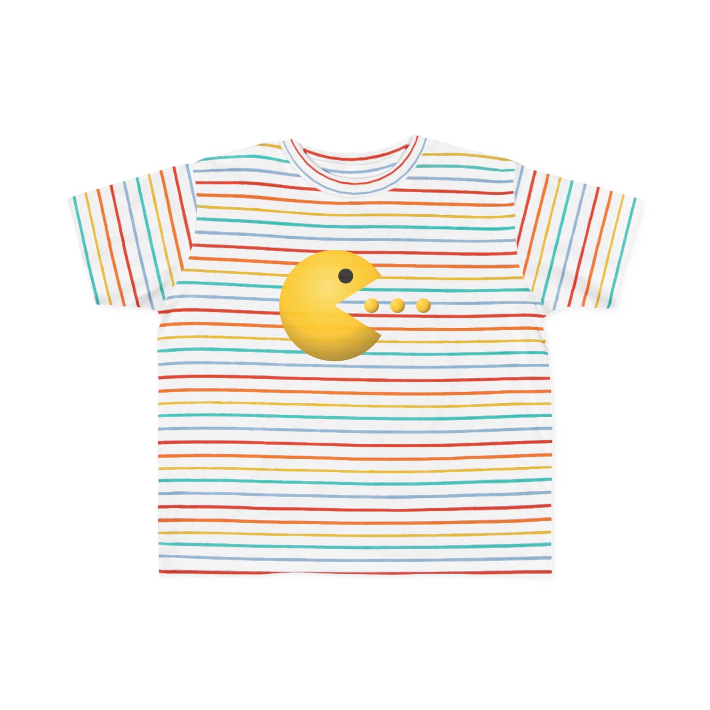 Pac-Man Toddler Tee - Fun & Playful Jersey Shirt for Kids, Video Game Themed Gift for Birthdays, Summer Play, or Creative Outfits