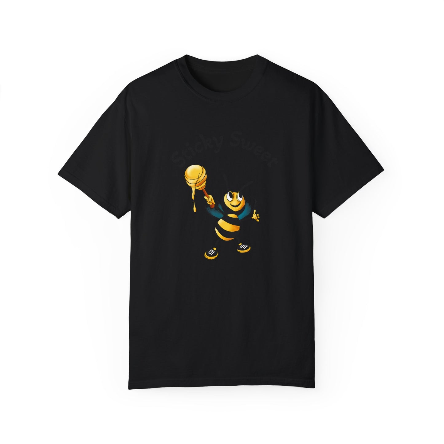 Bee-Themed Unisex T-Shirt - "Sticky Sweet" Graphic