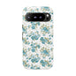 Floral Phone Case - Tough Cases, Durable Phone Cover, Cute Floral Design, Gift for Her, Trendy Phone Accessory, Spring Style