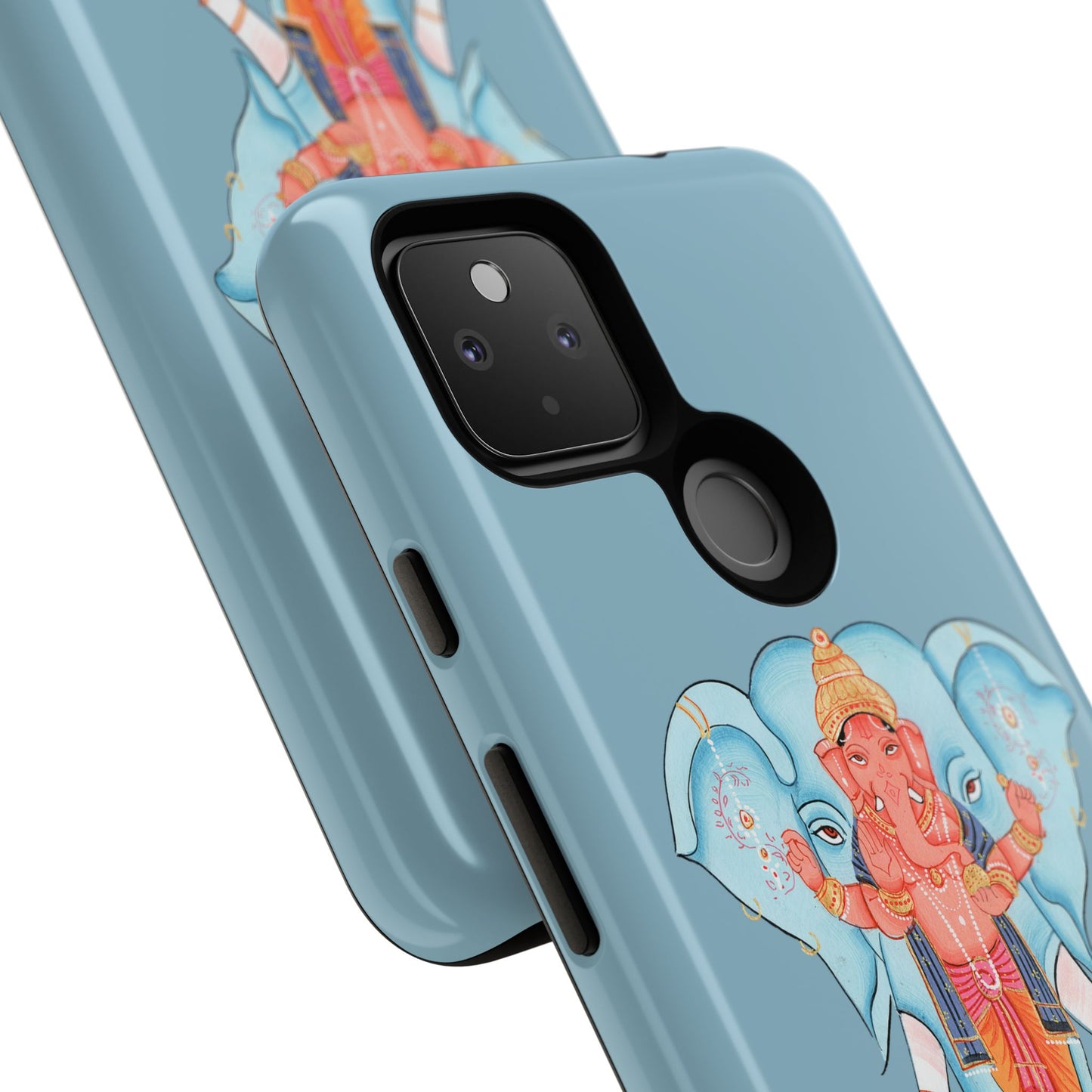 Tough Cases: Ganesh-Inspired Phone Case, Bohemian Phone Cover, Hindu Art Accessory, Festival Gift, Protective Phone Shell