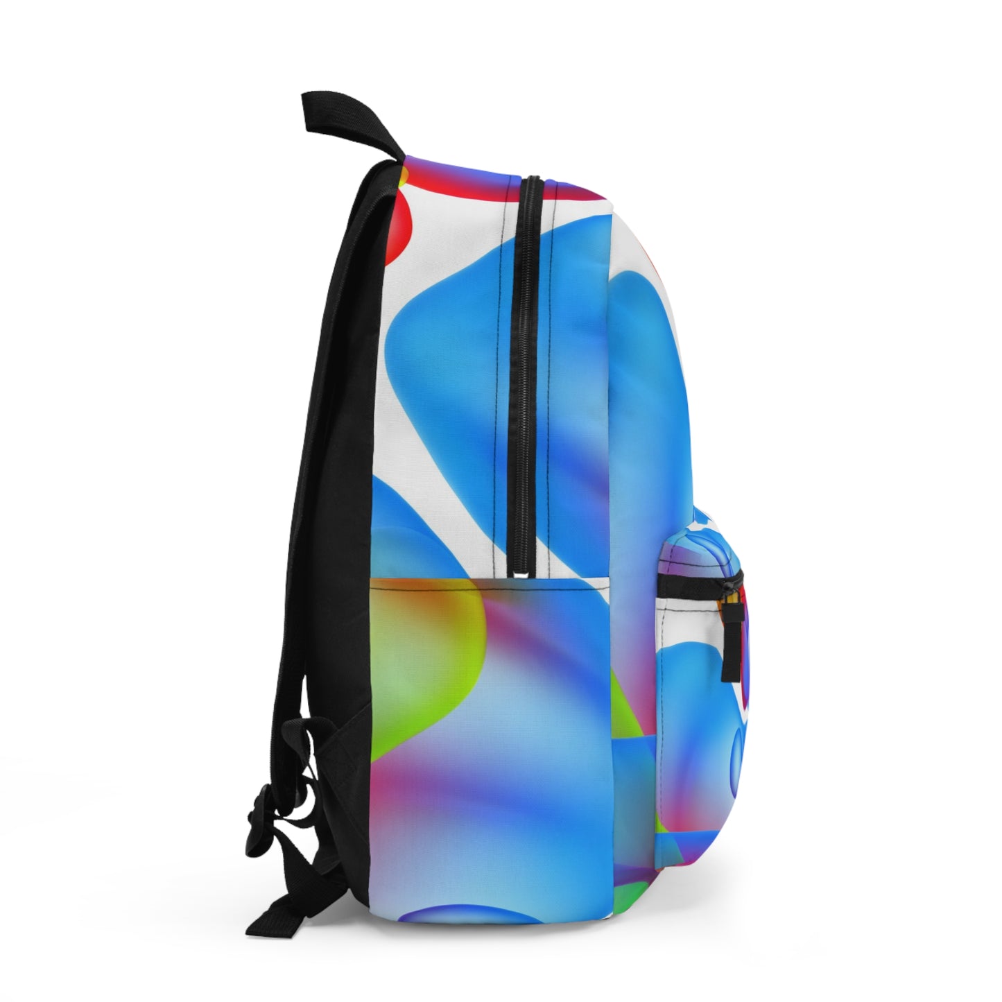 Vibrant Art Backpack, Colorful School Bag, Trendy Travel Backpack, Unique Design Rucksack, Festival Gear, Gifts for Artists