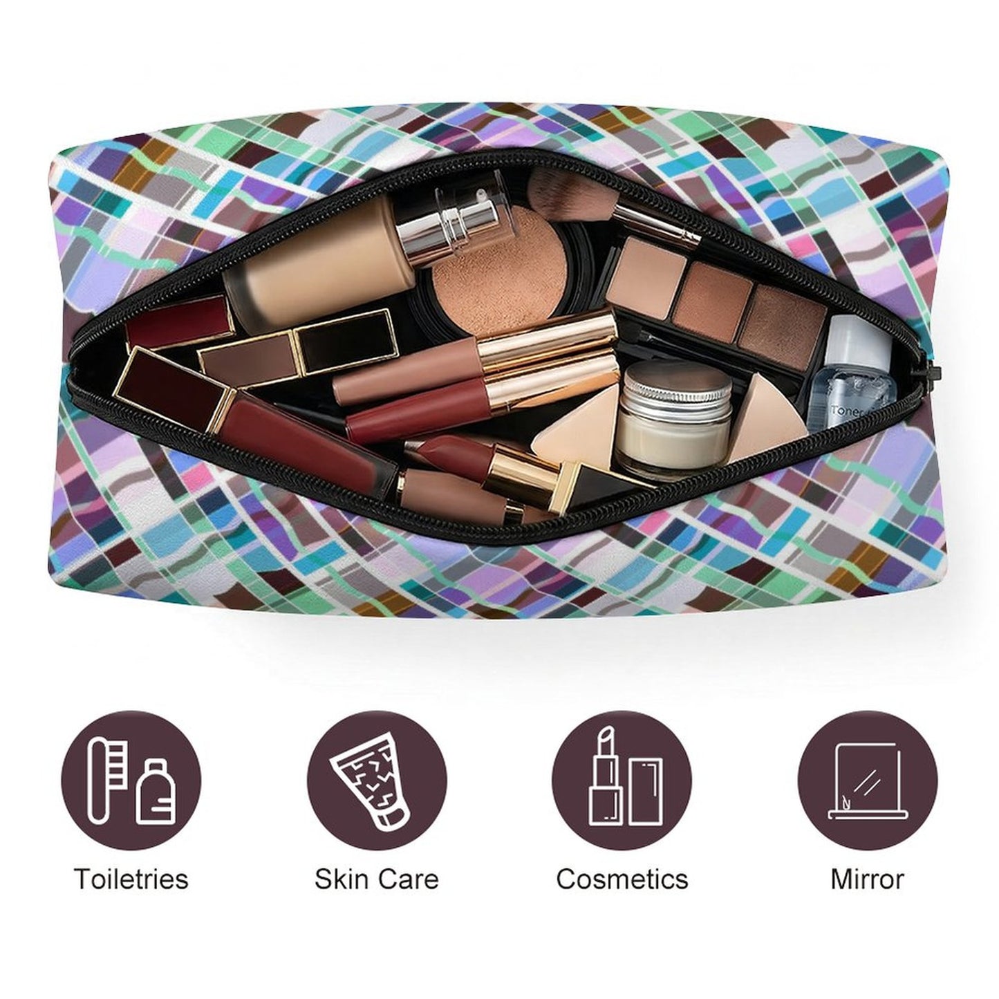 Square Makeup Bag
