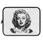 Marilyn Monroe Laptop Sleeve, Vintage Style Sleeve, Artistic Laptop Case, Gift for Her, Stylish Tech Accessory, Classic Design Bag